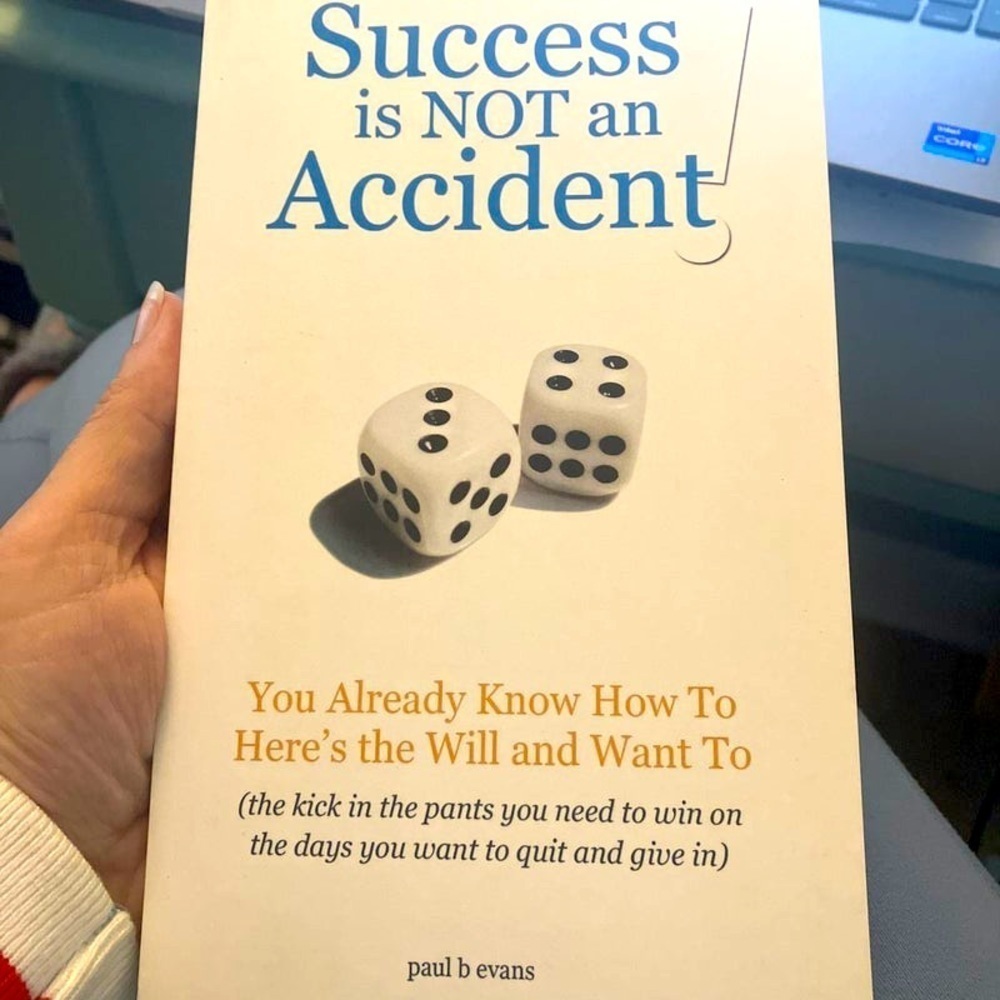 EUC ✨ - book -Success Is NOT an Accident!-